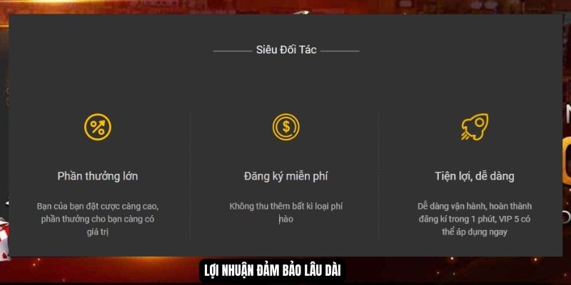 Lợi nhuận đảm bảo lâu dài